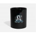 Astronaut In Space Turntables Black Mugs